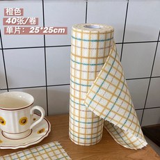【開發票/統編】懶人抹布 乾濕兩用廚房抹布 一次性洗碗布 不沾油清潔洗碗巾 加厚洗碗布 料理洗碗布 耐用洗碗布 用完即丟免搓洗 960112, 1個, 韓式特厚【1捲40片】