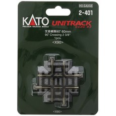 카토 (KATO) HO 게이지 교차 선로 90 ° 1 개 입 2-401 철도 모형 용품, 1개, 상세페이지 참조