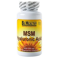 Be Healthy 玻尿酸素食膠囊 450/100mg, 60顆, 1罐