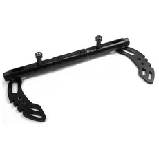 발통마켓 오토바이 멀티 크로스바 범용 고중량 NMAX PCX XMAX 포르자 호환, 1개, 블랙