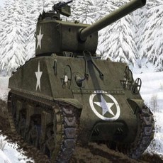 셀 커머스 아카데미 1대35 M4A3(76)W 배틀 오브 발지 (13500) 탱크만들기, 1개