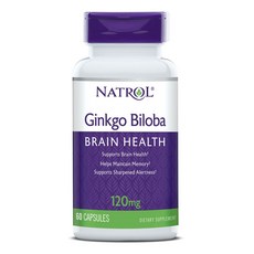 나트롤 징코 빌로바 120mg 캡슐, 1개, 60정