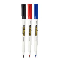 모나미 중간글씨용 네임펜 Fine, 청색, 24개