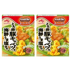 AJINOMOTO 味之素 Cook Do滑蛋豬肉炒高麗菜海鮮鹽味醬, 100g, 2盒