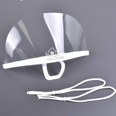 조리용 위생 투명마스크 조리용마스크 요리사마스크 조리사마스크, 1ea