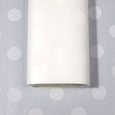 색화지(습자지) - 화이트 땡땡이, 100매