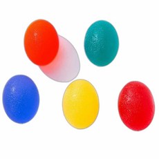 요비월드 실리콘 악력 고무공 손목강화운동 노인손운동기구 손목운동, 레드