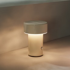 홈비 무선 LED 무드등 침실 인테리어 탁상 수면등, 크림 베이지