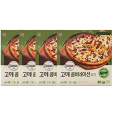 고메 클래식 콤비네이션피자 405g x 4개