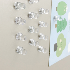 강력 네오디움 미니 냉장고 자석 50p, 투명