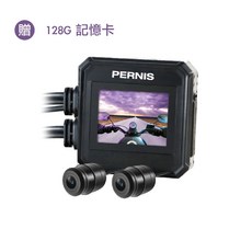 Polaroid 寶麗萊 ME206WG Lite 迷你鷹 行車記錄器 雙鏡頭, 迷你鷹 (128G)