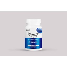 CUILIMEI 挪威深海精粹魚油 Omega-3 rTG型魚油 DHA+EPA, 1個, 60顆
