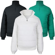 여성 반집업 패딩 겨울 방풍 긴팔 바람막이 골프웨어 골프 티셔츠 라운딩 필드