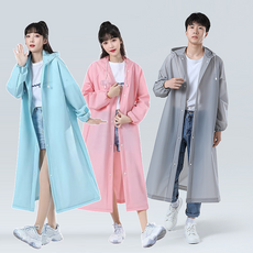 고급형 무광 우의 EVA 남성 여성 낚시 캠핑 등산 우비 비옷 파스텔컬러 yw19, 민트