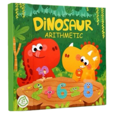 恐龍磁力數學遊戲書, 詳見包裝