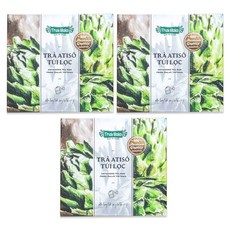 베트남 랑팜 타이바오 아티초크차 아티소티백, 3개, 60개입, 120g, 120g