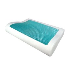 【海夫健康生活館】天使愛 AngelAid 大B型 凝膠舒眠 記憶枕(MF-PLH-02GEL), 1個