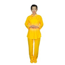 弘喧 靈修衣 禪服 套裝, 1個, XL,提花布