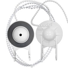 본라이프 양변기 덮개 PVC 마개 + 변기구슬줄, 백색