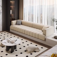 吐司沙發 飄窗沙發 窗臺沙發 客製化納帕皮飄窗神器 升級改造榻榻米懶人沙發, 1個