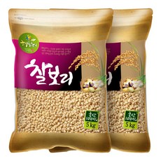 현대농산 국산 찰보리, 5kg, 2개