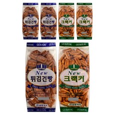 금풍제과 튀김건빵 3개+크랙커 3개