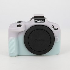 EOS R50 EOSR50 카메라 바디 보호대 고무 케이스 가방에 대한 열매 패턴 실리콘 스킨 커버, 11 PinkGreen, 한개옵션1