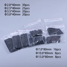 127-800pcs 열 수축 튜브 포장 키트 전기 연결 와이어 케이블 슬리브, 09 127PCS NO BOX, 1개