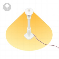 가로등 라이트 (레고LED DIY 조명), 1개