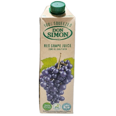 돈시몬 적포도 주스, 1L, 3개
