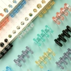 O링바인더 제본용 4홀 바인더링 퍼플