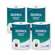 유한킴벌리 크리넥스 센터풀 1000매 뽑아쓰는 화장실용 화장지 4534661, 3개입, 4개