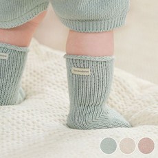 밤부베베 밤부심리스 밀크 양말 182522, 밤부베베 크림 베이지:M(6~12개월)