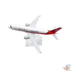 쓰촨항공 여객기 모형 대형 합금 장식품 에어버스 A319 캡틴 차이나 복제품.