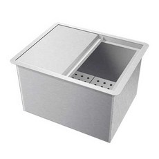 얼음 저장고 업소용 대형 아이스 큐브 장시간 보관, 201형 내경 40x40x30cm