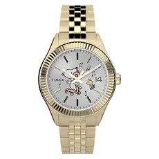 타이맥스 레거시 피너츠 스누피 롤러 스케이트 34mm 시계 TW2W78700 683028