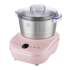 쭌스몰 떡제조기 반죽기계 전자동 밀가루 발효기 가정용 스탠드믹서 빵 제빵기 5L, 핑크 7L