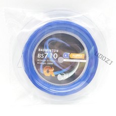 알파 배드민턴 BS61 코발트블루 기계 라인 네트 강도, 푸른 색, 1개, 블루