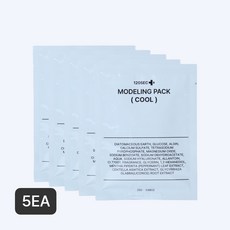 120SEC 120초 일회용 모델링팩 쿨 미니 25G * 5개입, 1개