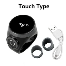 무슬림 선물 스마트 전자 카운터 4 자리 Tasbeeh Zikr 링 디지털 탈리 교환 가능 18mm 20mm 22mm, 02 Black, 1개