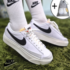 [국내매장 AS가능] 나이키 우먼스 블레이저 로우 플랫폼 여성화 키높이 운동화 학생화 발편한 스니커즈 사은품증정 DJ0292-101