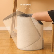 【台灣熱銷Top1】辦公室必備神器 居家之王 冬日必備 全包圍取暖器 傾倒斷電 110V 腿部取暖 辦公室必備 暖脚, 無蓋款【旗艦款】5秒速熱