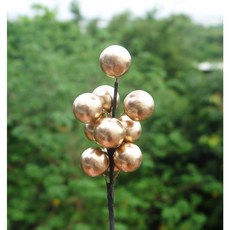 花樣渼栽盆栽生活館 球果花插 (紅果、金果) 園藝裝飾，為居家空間注入自然氣息與生命力, 金果花插