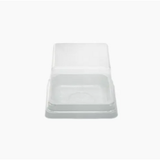 양갱/화과자케이스 사각 화이트 1구, 10개