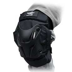 風之守護 機車騎士短款防摔護膝 關節保護 堅固耐用 夜間反光設計