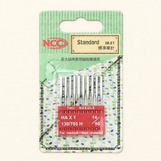 패션스타트 NCC 가정용 미싱바늘(본봉용) 14호 10개입, 1개