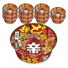 NISSIN 日清 咚兵衛特盛豆皮烏龍麵 辣味, 12個