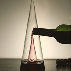 創意冰山瀑布醒酒器 手工製作, 1個, 500ml
