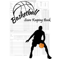 (영문도서) Basketball Score keeping Book Paperback, Createspace Independent Pub..., English, 9781523400300