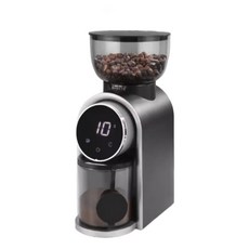 電動磨豆機，25檔定點調節，適用51mm/53mm手柄, HB683磨豆機25檔調節/黑色